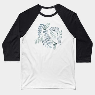 Green Leaves Baseball T-Shirt